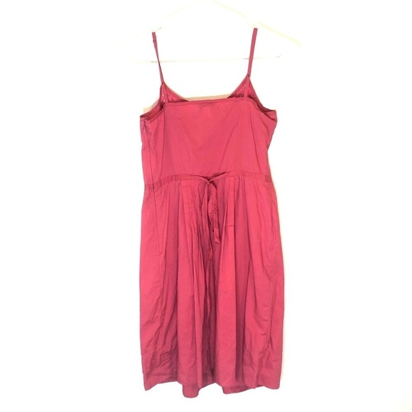 2/$30 - LOFT - Pink Eyelet Detail Mini Dress Spaghetti Strap - Picture 6 of 6
